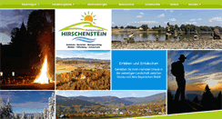 Desktop Screenshot of hirschenstein-bayerischer-wald.de