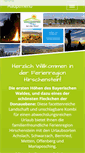 Mobile Screenshot of hirschenstein-bayerischer-wald.de